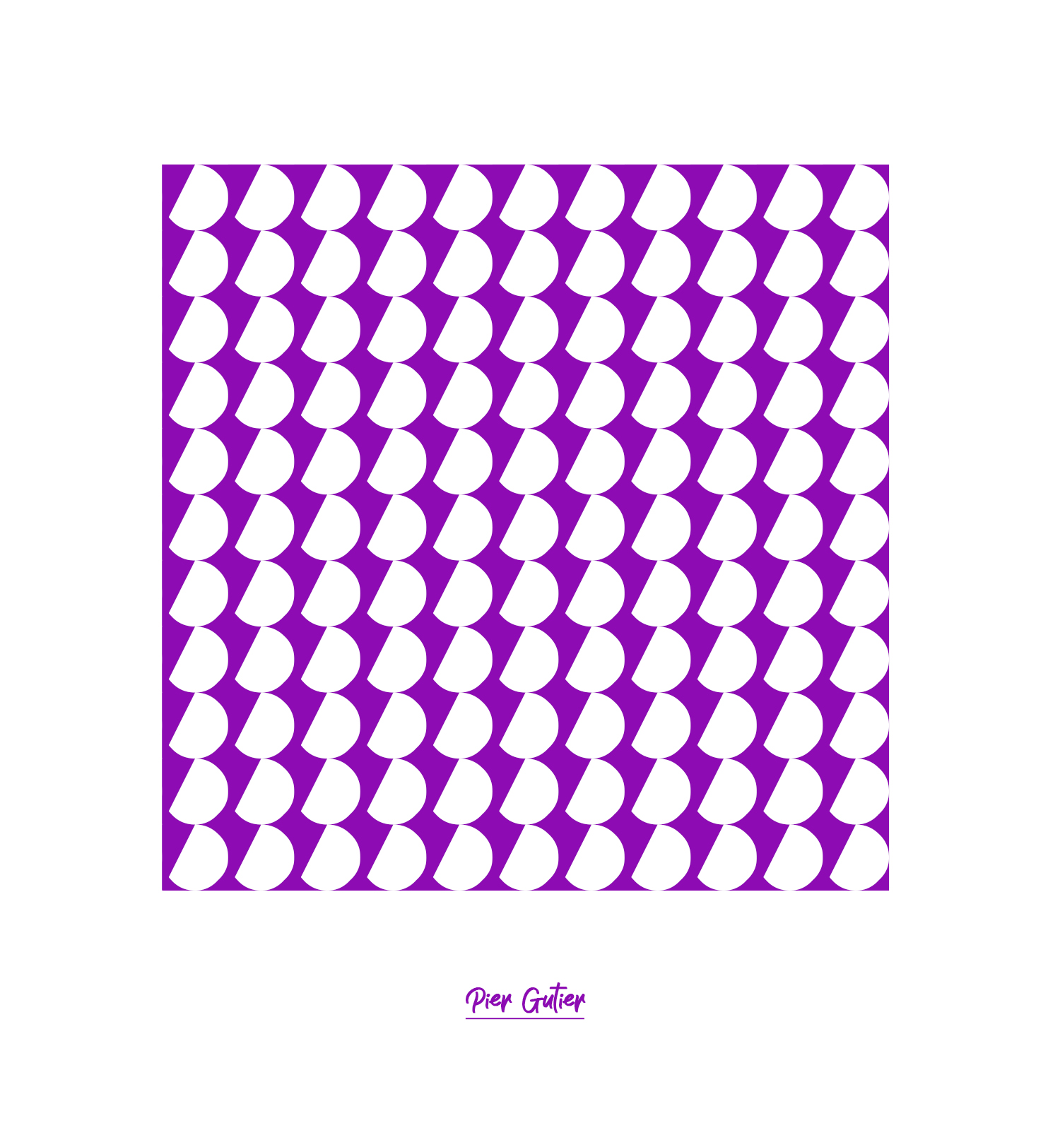 Purple White by Pier Gutier #7
