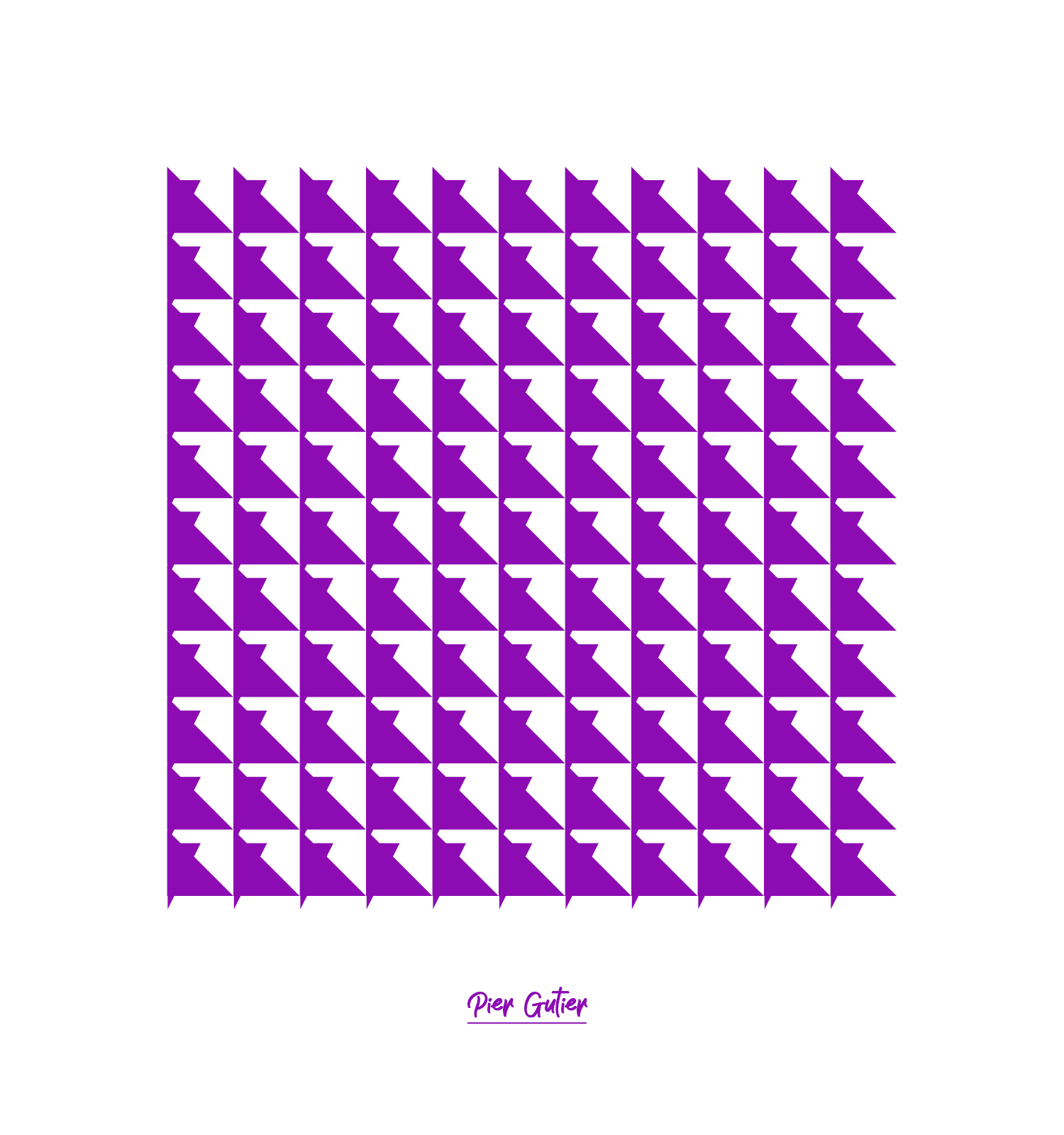 Purple White by Pier Gutier #4