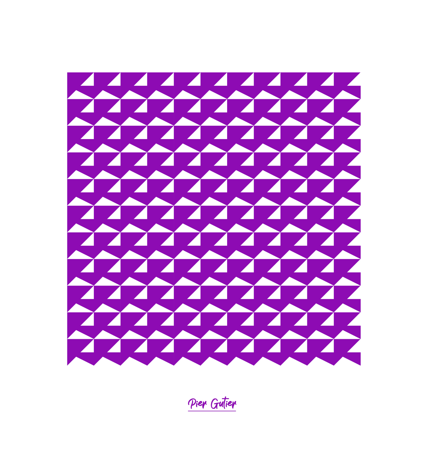 Purple White by Pier Gutier #12